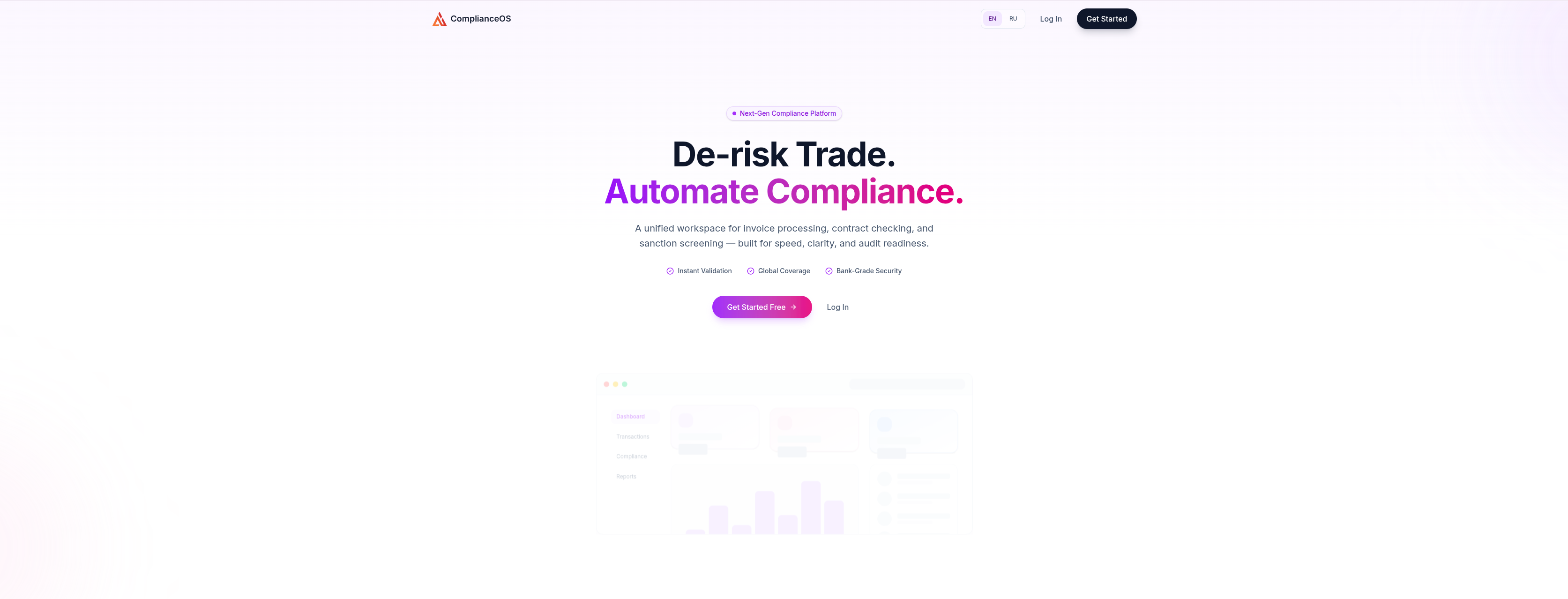 ComplianceOS | Automate Compliance