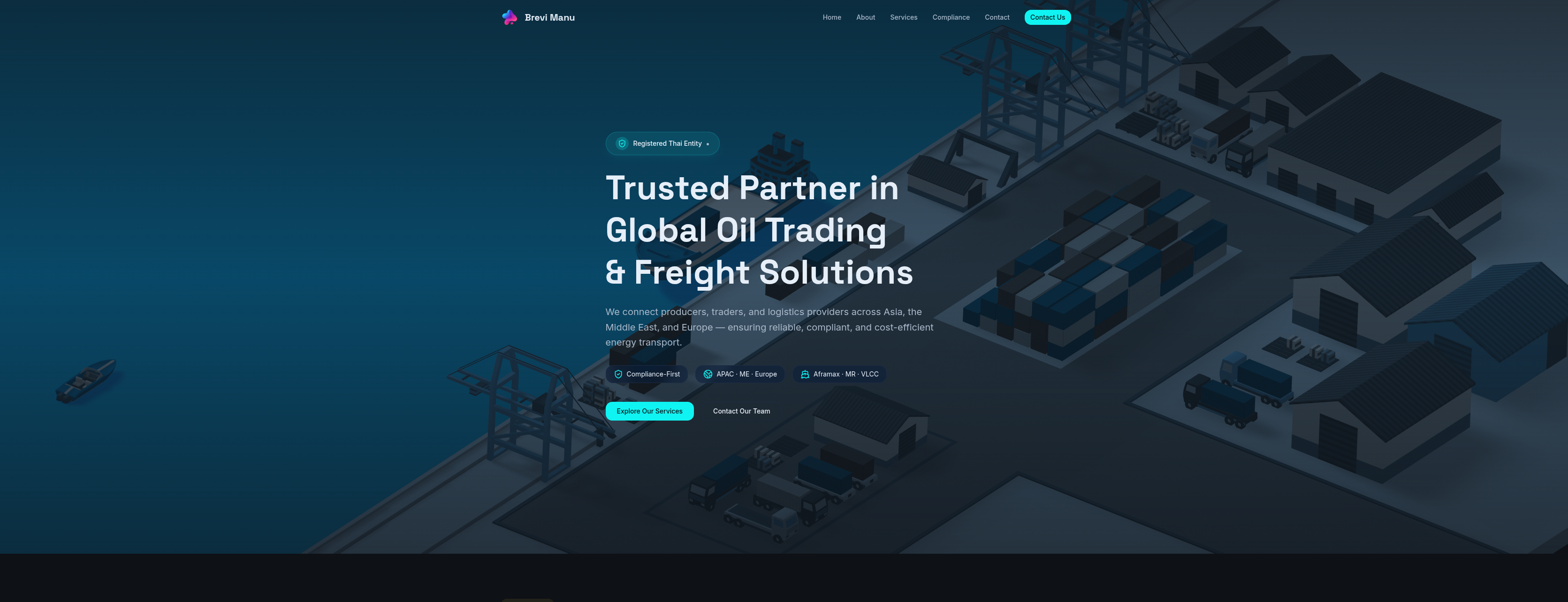 Brevi Manu | Global Oil Trading & Freight
